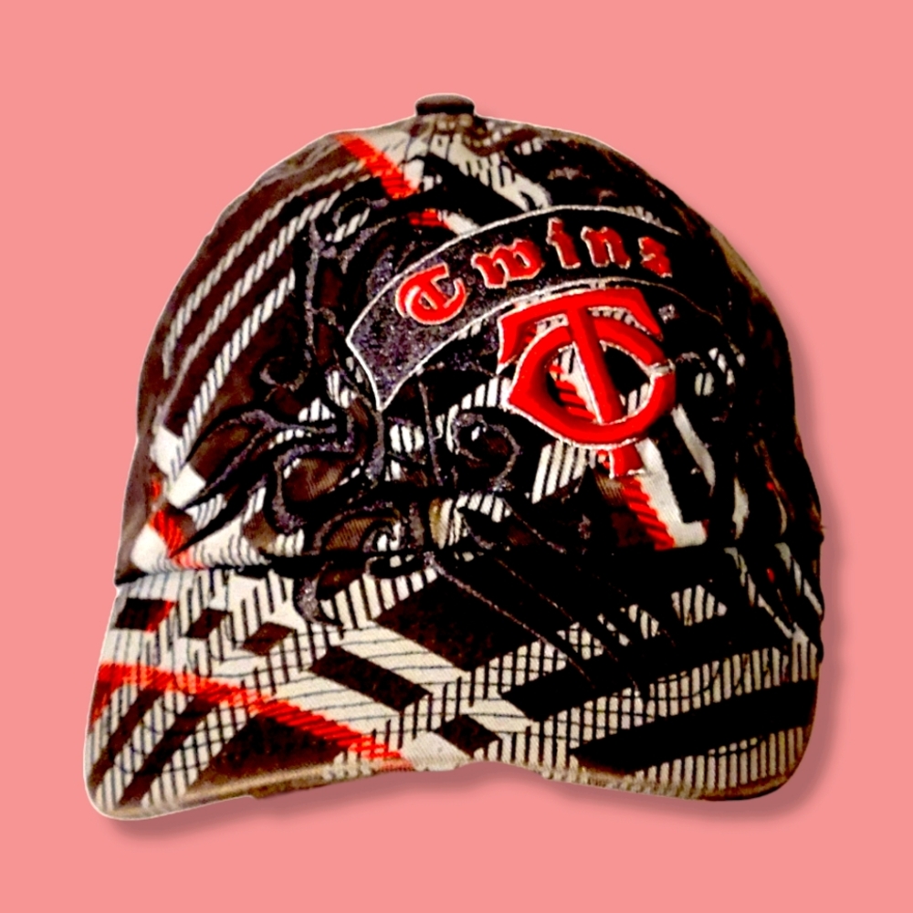 Adult Fitted Baseball Cap - Minnesota Twins
